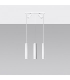 Ring Bar Pendant Ceiling Light White-2