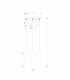 Ring Bar Pendant Ceiling Light White-4