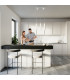 Ring Bar Pendant Ceiling Light White-6