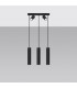 Ring Bar Pendant Ceiling Light Black-2