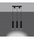 Ring Bar Pendant Ceiling Light Black-3