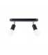 Fornes Twin Ceiling Spotlight Black-1