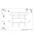 Fornes Ceiling Spotlight Bar Black-6