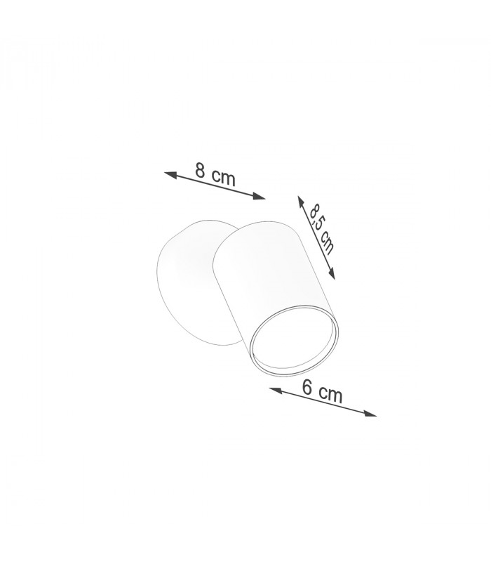 Lemmi Single Spotlight White-5