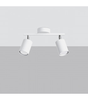Lemmi Twin Ceiling Spotlight White-2