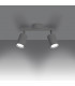 Lemmi Twin Ceiling Spotlight White-3