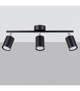 Lemmi Ceiling Spotlight Bar Black-2