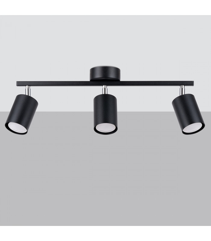 Lemmi Ceiling Spotlight Bar Black-2