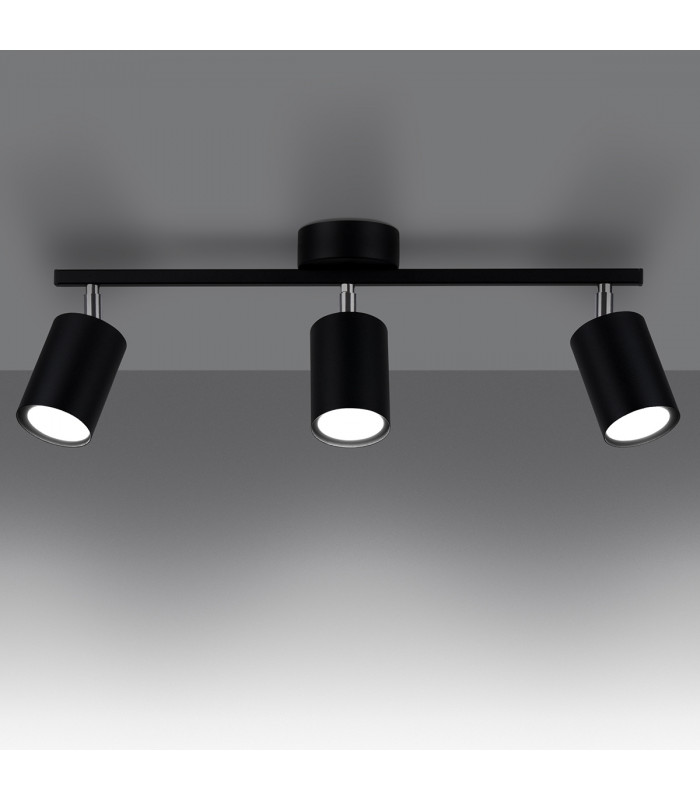 Lemmi Ceiling Spotlight Bar Black-3