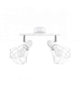 Artemis Twin Ceiling Spotlight White-1