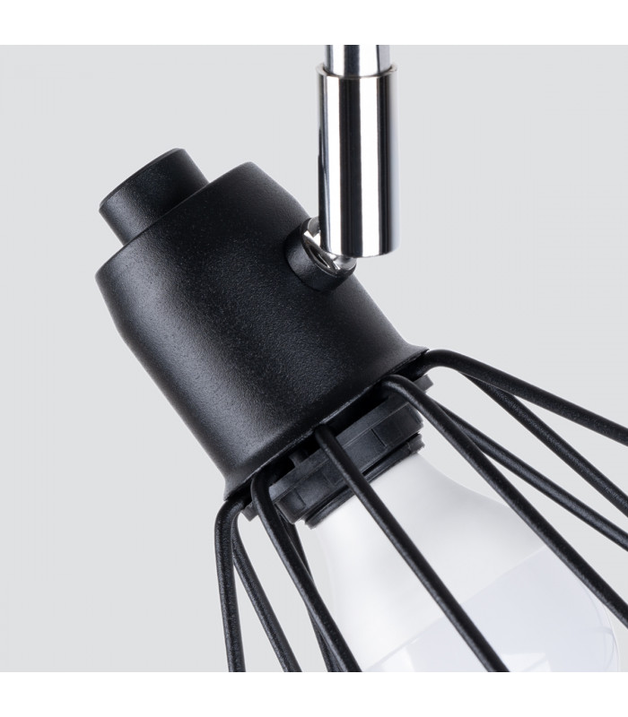 Artemis Twin Ceiling Spotlight Black-4