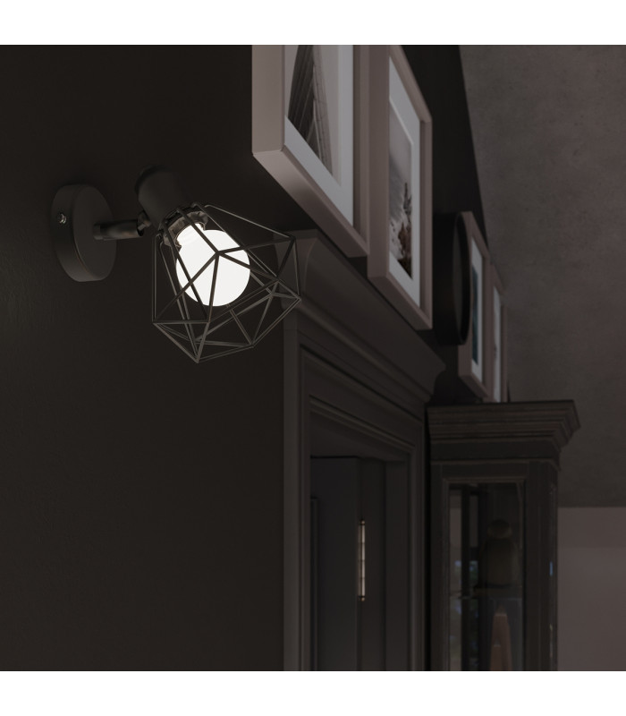 Artemis Twin Ceiling Spotlight Black-9