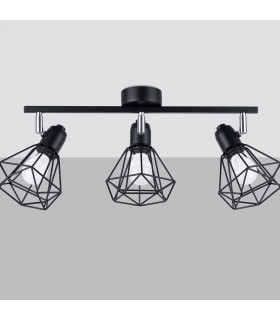Artemis Ceiling Spotlight Bar Black-2