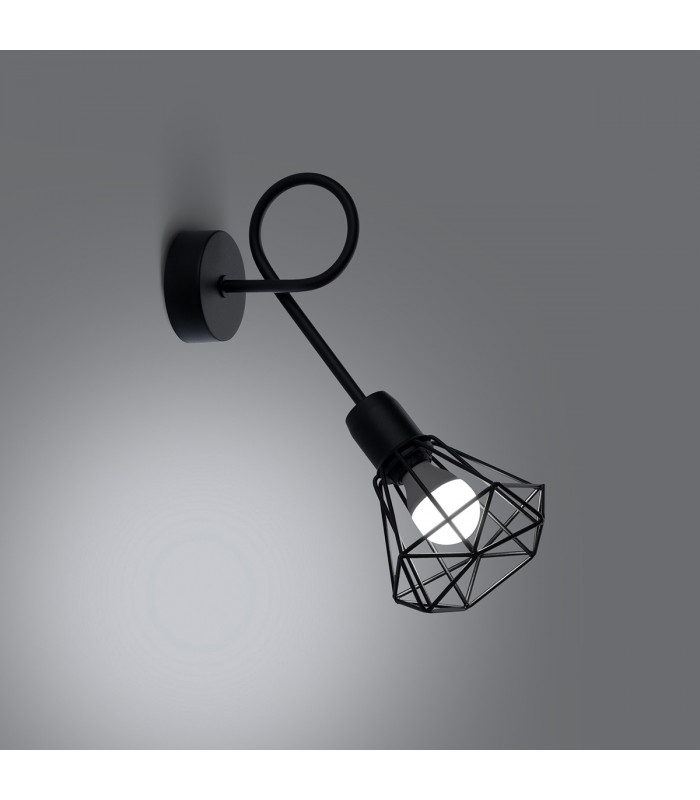 Artemis Single Spotlight Black-3