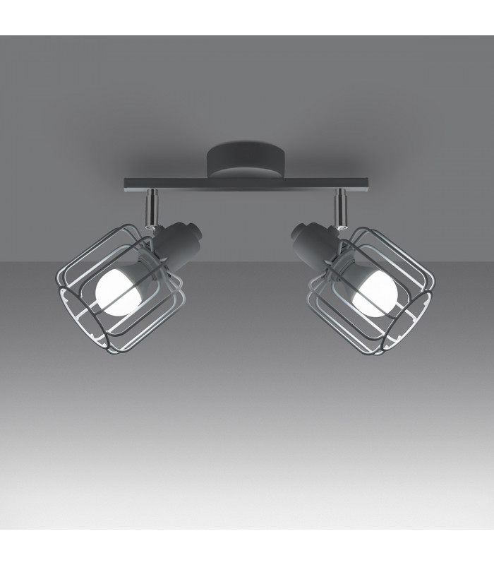 Beluci Twin Ceiling Spotlight White-3