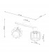 Beluci Twin Ceiling Spotlight White-5