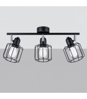 Beluci Ceiling Spotlight Bar Black-2