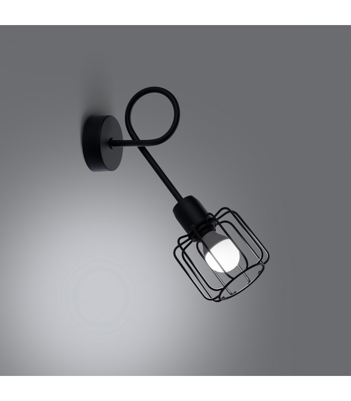 Beluci Single Spotlight Black-3