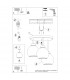 Alino Multi Arm Semi Flush Ceiling Lamp Black-6