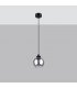 Alino Dome Pendant Ceiling Light Black-2