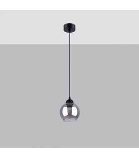 Alino Dome Pendant Ceiling Light Black-2