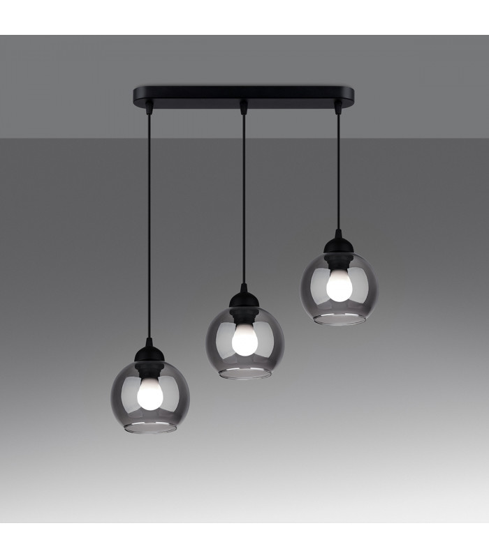 Alino Bar Pendant Ceiling Light Black-3