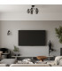 Fillan Multi Arm Semi Flush Ceiling Lamp Black-7