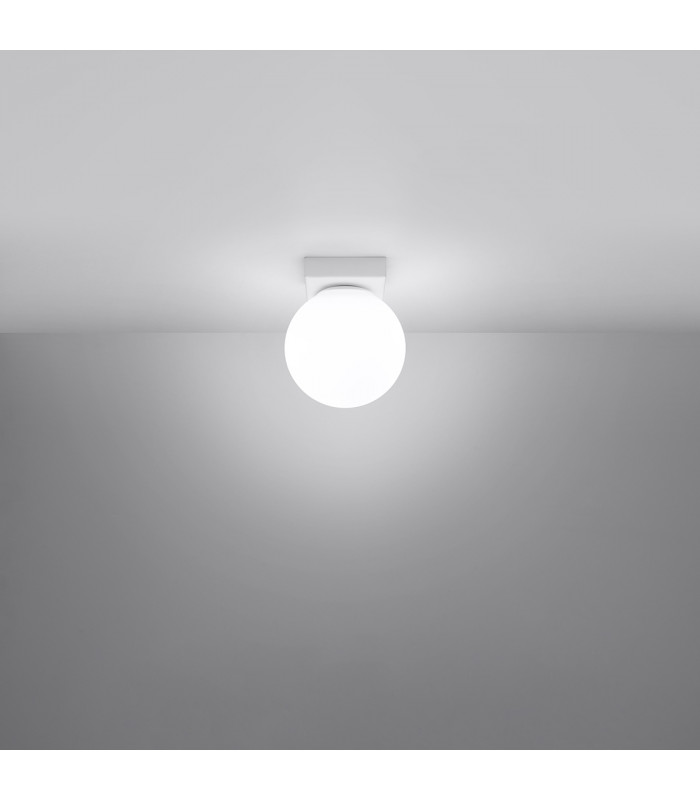 Yoli Globe Ceiling Light White-3