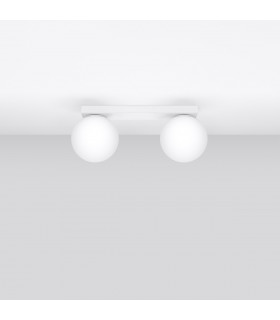 Yoli Globe Ceiling Light White-2