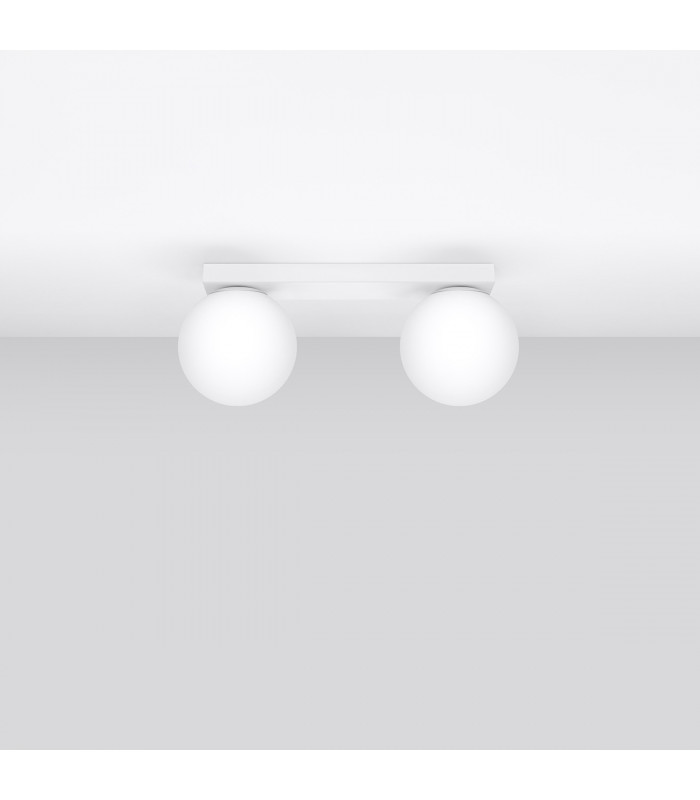 Yoli Globe Ceiling Light White-2