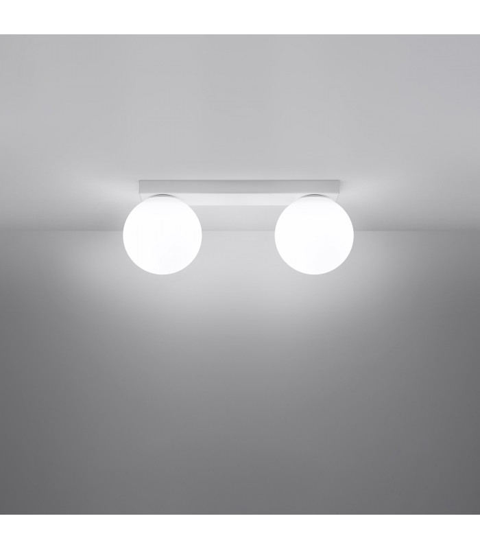 Yoli Globe Ceiling Light White-3