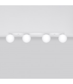 Yoli Globe Ceiling Light White-2