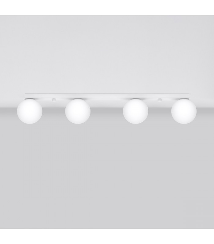 Yoli Globe Ceiling Light White-2