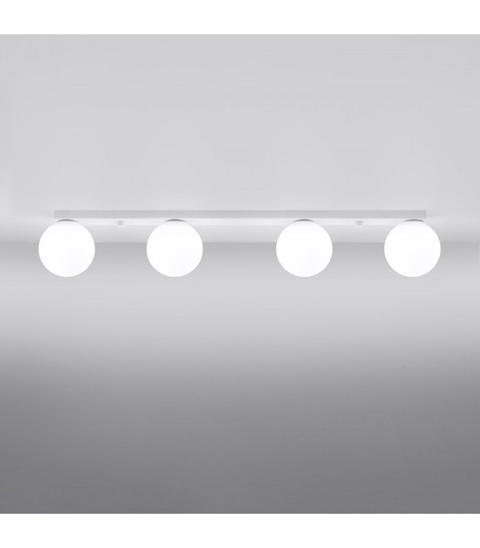Yoli Globe Ceiling Light White-3