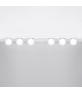 Yoli Globe Ceiling Light White-2