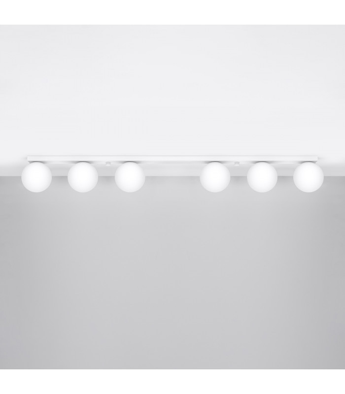 Yoli Globe Ceiling Light White-2