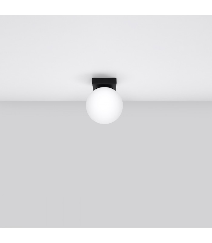 Yoli Globe Ceiling Light Black-2
