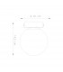 Yoli Globe Ceiling Light Black-4
