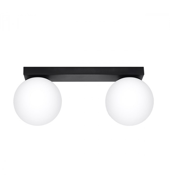 Yoli Globe Ceiling Light Black-1