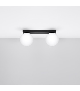 Yoli Globe Ceiling Light Black-2