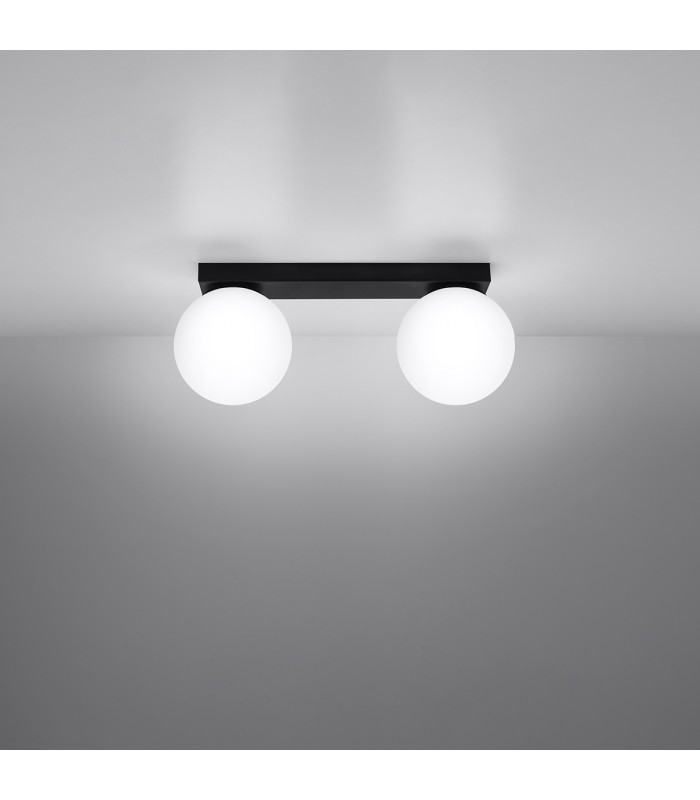 Yoli Globe Ceiling Light Black-3