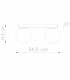 Yoli Globe Ceiling Light Black-4