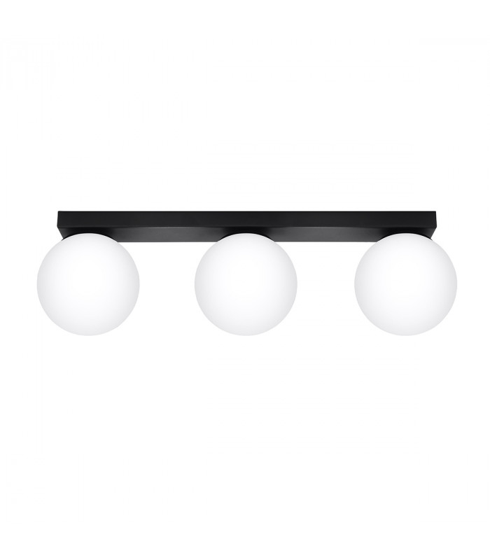 Yoli Globe Ceiling Light Black-1