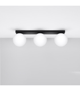 Yoli Globe Ceiling Light Black-2