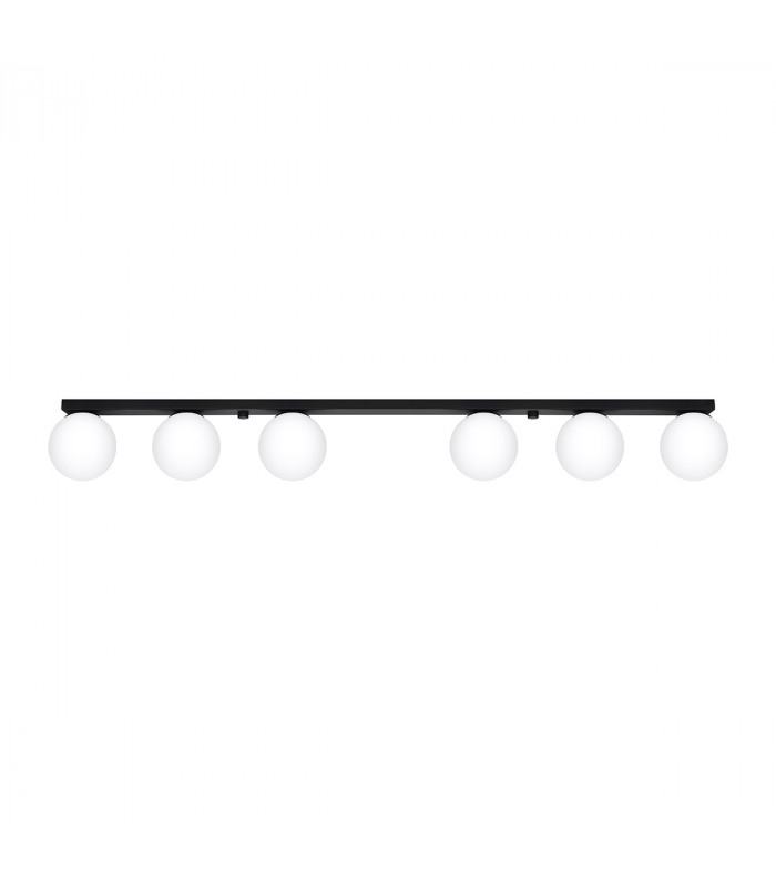 Yoli Globe Ceiling Light Black-1