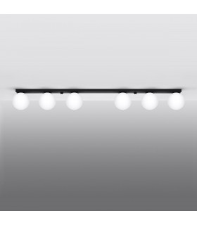 Yoli Globe Ceiling Light Black-2