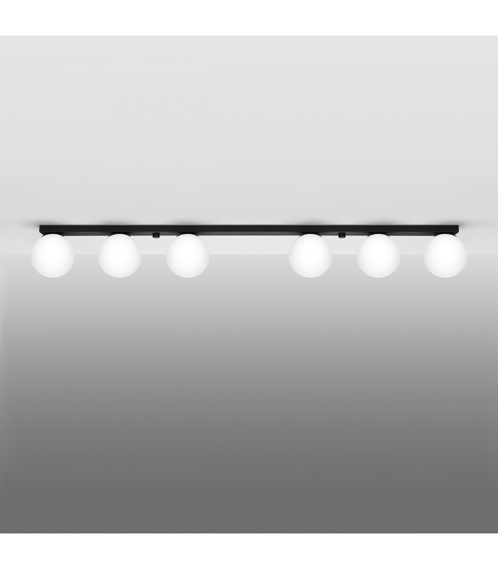 Yoli Globe Ceiling Light Black-2