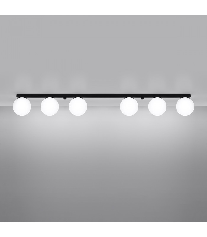 Yoli Globe Ceiling Light Black-3
