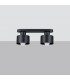 Savar Twin Ceiling Spotlight Black-2