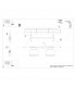 Savar Twin Ceiling Spotlight Black-6